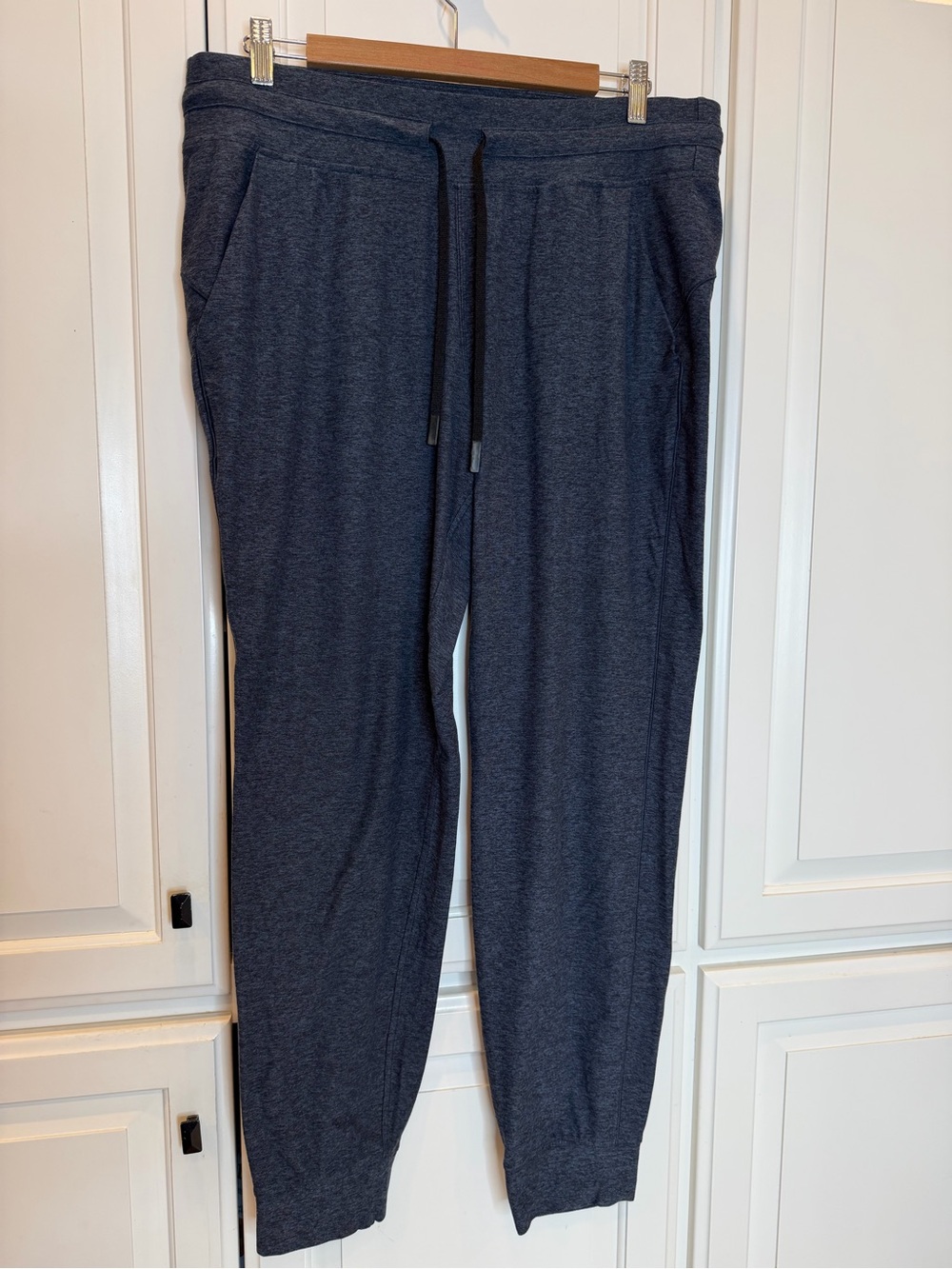lululemon athletica Women's Navy Heather Track Joggers